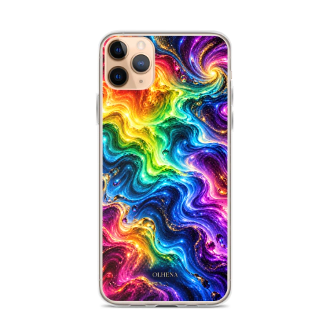 Clear Case - iPhone Rainbow Vista (iPhone 11 Pro Max) - Olhena | Premium Phone Cases & Tech Accessories