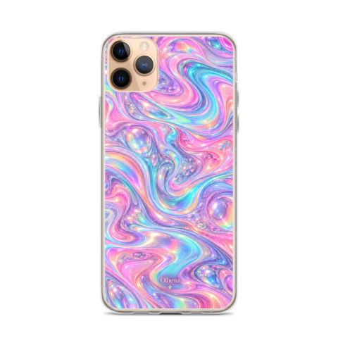 Clear Case - iPhone Psychedelic Collection (iPhone 11 Pro Max) - Olhena | Premium Phone Cases & Tech Accessories