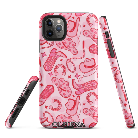 Tough Case - iPhone - Cowgirl Vértice (iPhone 11 Pro Max) - Olhena | Premium Phone Cases & Tech Accessories