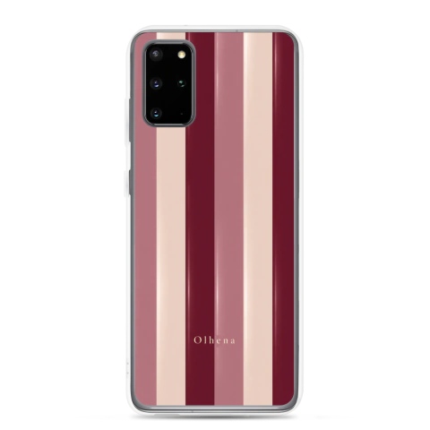Clear Case - Samsung - Vertex Stripes (Samsung Galaxy S20 Plus) - Olhena | Premium Phone Cases & Tech Accessories