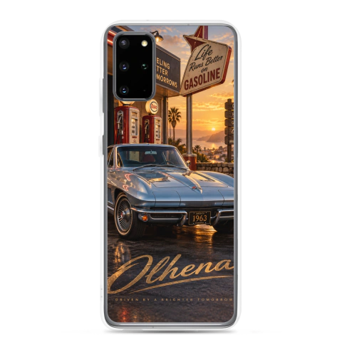Clear Case - Samsung - Classic Racing (Samsung Galaxy S20 Plus) - Olhena | Premium Phone Cases & Tech Accessories