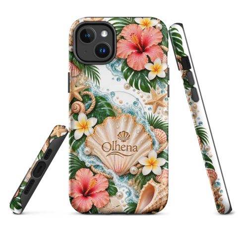 Case Tough MagSafe - iPhone - Mar E Praia Studio (iPhone 14 Plus) - Olhena | Premium Phone Cases & Tech Accessories