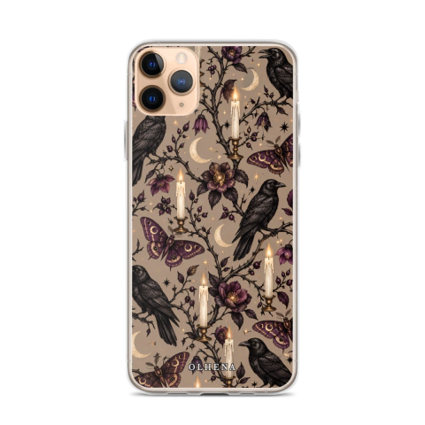 Capinha - iPhone - A Decorative Gothic Halloween Illu (iPhone 11 Pro Max) - Olhena | Premium Phone Cases & Tech Accessories