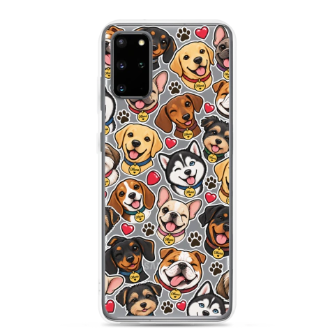 Clear Case - Samsung - Dogs Collection (Samsung Galaxy S20 Plus) - Olhena | Premium Phone Cases & Tech Accessories