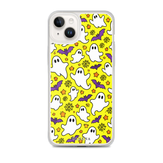 Case MagSafe - iPhone - Halloween With Ghosts And Bats