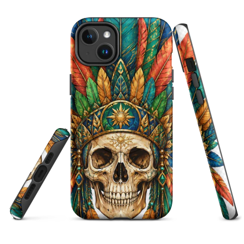 Case Tough MagSafe - iPhone - Nocturne Skull (iPhone 14 Plus) - Olhena | Premium Phone Cases & Tech Accessories