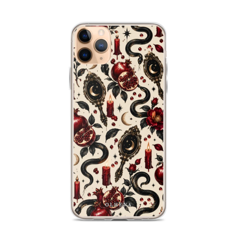 Clear Case - iPhone A Decorative On Wa (iPhone 11 Pro Max) - Olhena | Premium Phone Cases & Tech Accessories