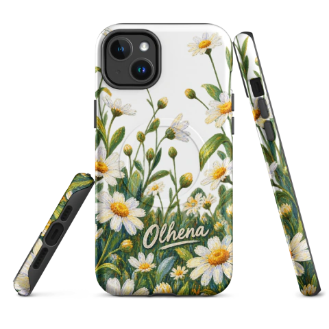 Case Tough MagSafe - iPhone - Golden Magnolia (iPhone 14 Plus) - Olhena | Premium Phone Cases & Tech Accessories