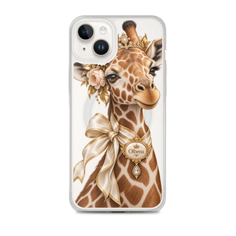 Case MagSafe - iPhone - Giraffa Olhena (iPhone 14 Plus) - Olhena | Premium Phone Cases & Tech Accessories