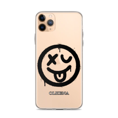 Clear Case - iPhone Emoji Poem (iPhone 11 Pro Max) - Olhena | Premium Phone Cases & Tech Accessories