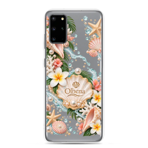 Clear Case - Samsung - Sea And Beach Poem (Samsung Galaxy S20 Plus) - Olhena | Premium Phone Cases & Tech Accessories