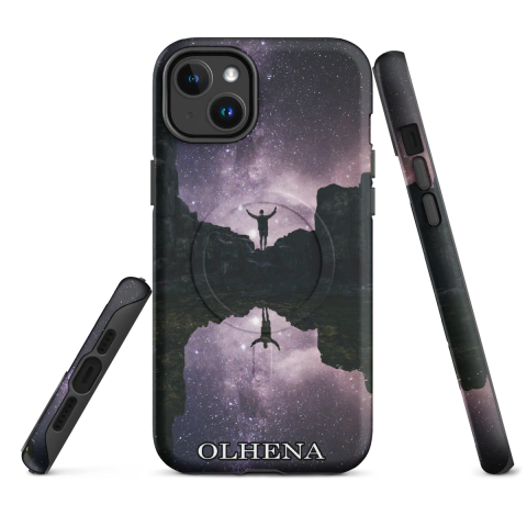 Case Tough MagSafe - iPhone - Rhythm Of The Galaxies (iPhone 14 Plus) - Olhena | Premium Phone Cases & Tech Accessories
