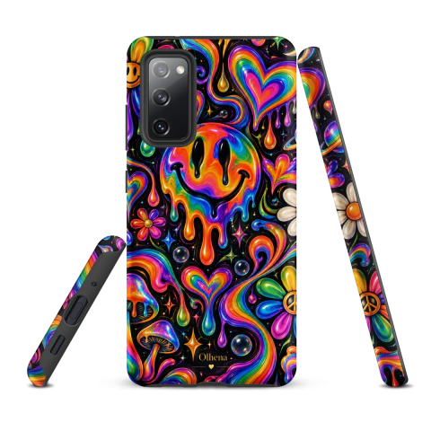 Case Tough - Samsung - Psychedelic Essence (Samsung Galaxy S20 FE) - Olhena | Premium Phone Cases & Tech Accessories