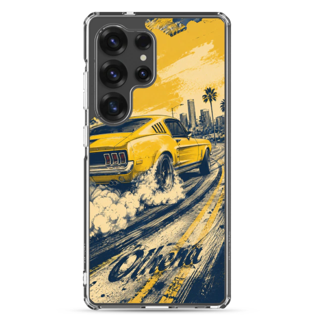 Clear Case - Samsung - Yellow Machine