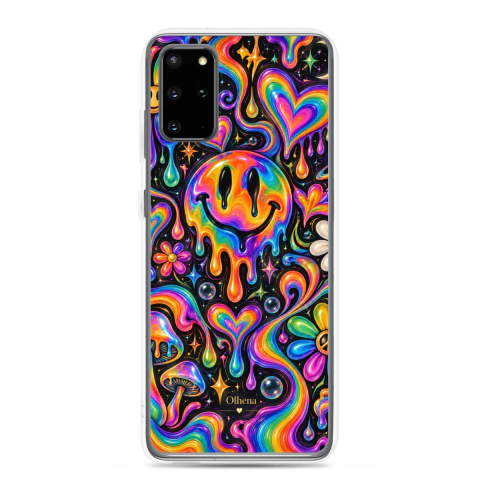 Funda Transparente - Samsung - Esencia Psicodélica (Samsung Galaxy S20 Plus) - Olhena | Premium Phone Cases & Tech Accessories