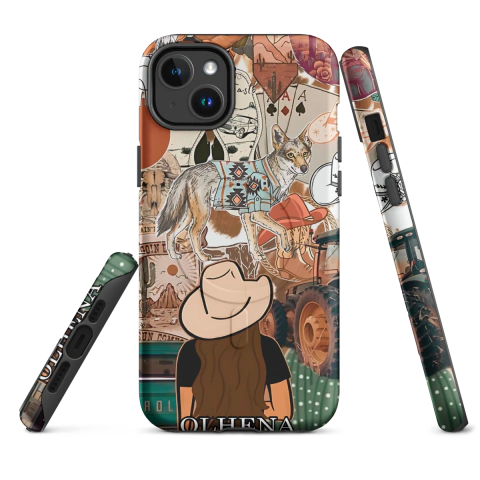 Case Tough MagSafe - iPhone - Cowgirl Horizon (iPhone 14 Plus) - Olhena | Premium Phone Cases & Tech Accessories