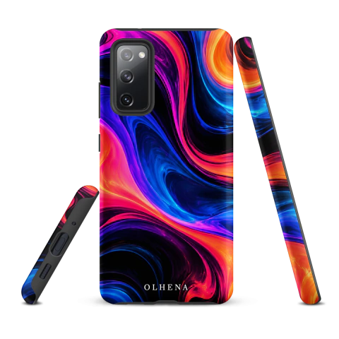 Case Tough - Samsung - Neon Flow (Samsung Galaxy S20 FE) - Olhena | Premium Phone Cases & Tech Accessories