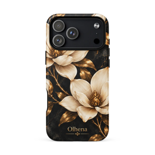 Capinha Tough MagSafe - iPhone - Flores Serenata