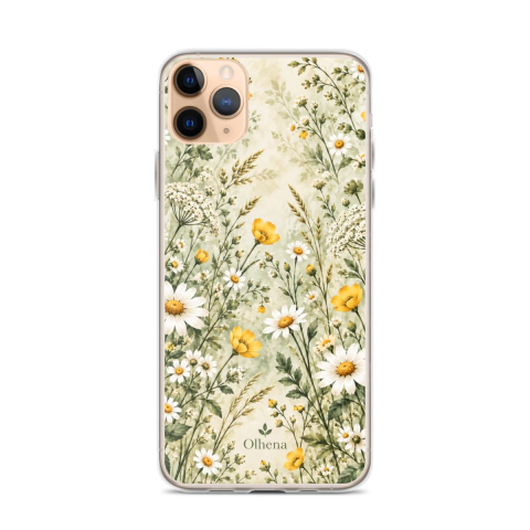 Clear Case - iPhone Celestial Magnolia (iPhone 11 Pro Max) - Olhena | Premium Phone Cases & Tech Accessories