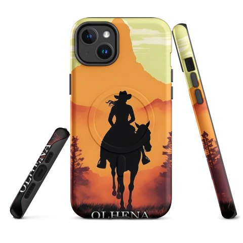 Case Tough MagSafe - iPhone - Cowgirl Subtlety (iPhone 14 Plus) - Olhena | Premium Phone Cases & Tech Accessories