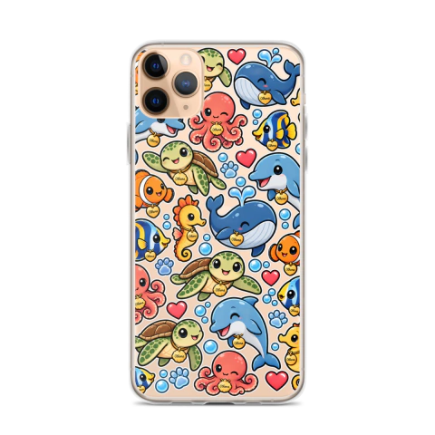 Clear Case - iPhone Animais Studio (iPhone 11 Pro Max) - Olhena | Premium Phone Cases & Tech Accessories