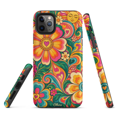 Tough Case - iPhone - Psicodelica Nova (iPhone 11 Pro Max) - Olhena | Premium Phone Cases & Tech Accessories