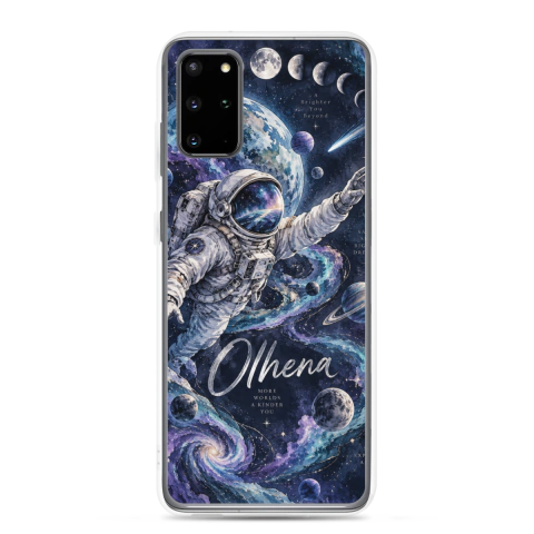 Clear Case - Samsung - Astronaut Mission (Samsung Galaxy S20 Plus) - Olhena | Premium Phone Cases & Tech Accessories