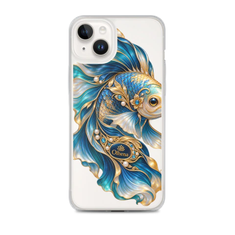Case MagSafe - iPhone - Olhena Fish (iPhone 14 Plus) - Olhena | Premium Phone Cases & Tech Accessories