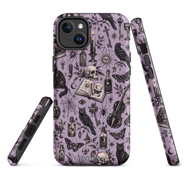 Case Tough MagSafe - iPhone - A Repeating Hand Illustrated Vintage Oc