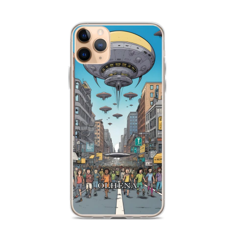 Clear Case - iPhone Alien Mirage (iPhone 11 Pro Max) - Olhena | Premium Phone Cases & Tech Accessories