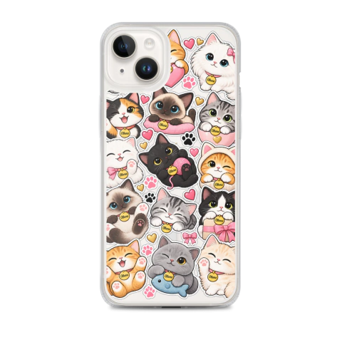 Case MagSafe - iPhone - Olhena Sweet Kittens Collection (iPhone 14 Plus) - Olhena | Premium Phone Cases & Tech Accessories