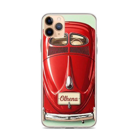 Clear Case - iPhone Red And Gray Beetle (iPhone 11 Pro Max) - buy online
