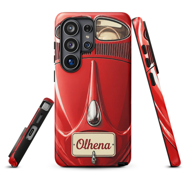 Funda Tough - Samsung - Fusca Rojo Y Gris