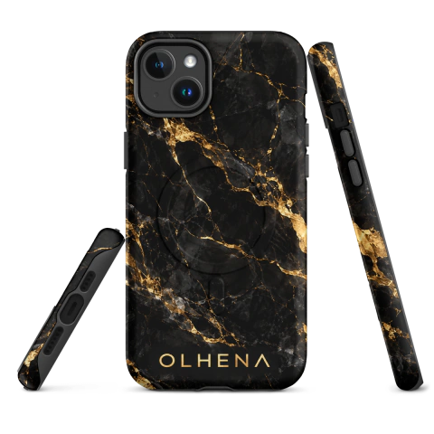 Case Tough MagSafe - iPhone - Marmore Atlante (iPhone 14 Plus) - Olhena | Premium Phone Cases & Tech Accessories