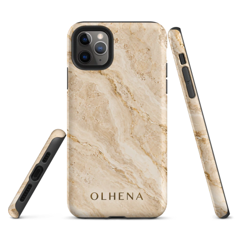 Tough Case - iPhone - Marmore Maré (iPhone 11 Pro Max) - Olhena | Premium Phone Cases & Tech Accessories