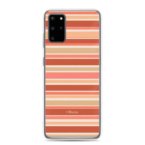 Funda Transparente - Samsung - Rayas Traço (Samsung Galaxy S20 Plus) - Olhena | Premium Phone Cases & Tech Accessories