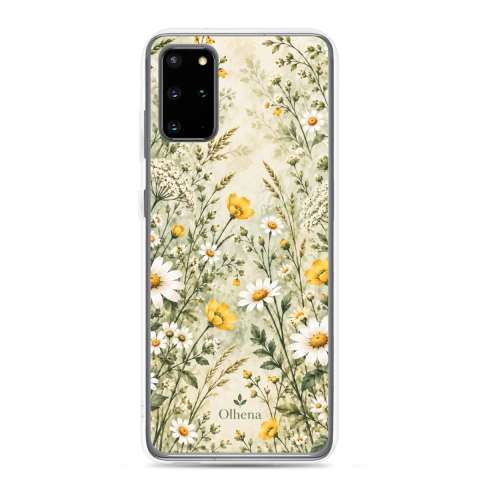Clear Case - Samsung - Celestial Magnolia (Samsung Galaxy S20 Plus) - Olhena | Premium Phone Cases & Tech Accessories