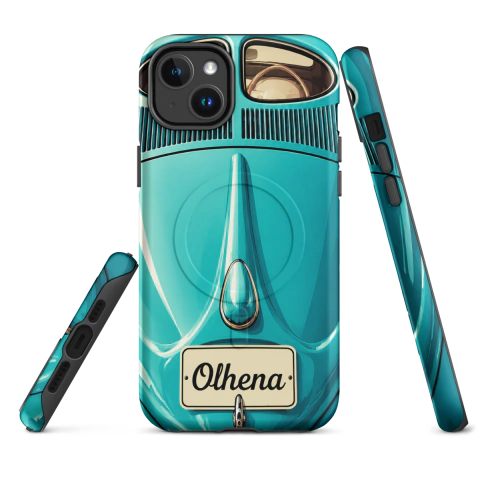 Case Tough MagSafe - iPhone - Turquoise And Beige Beetle (iPhone 14 Plus) - buy online