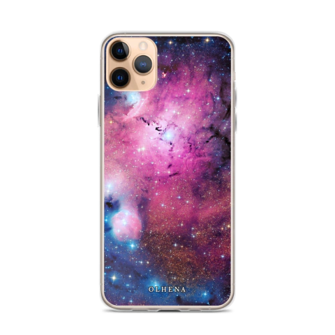 Clear Case - iPhone Galaxias Ateliê (iPhone 11 Pro Max) - Olhena | Premium Phone Cases & Tech Accessories