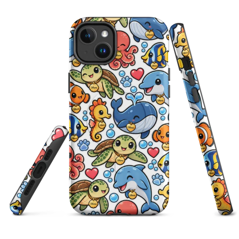 Case Tough MagSafe - iPhone - Animais Studio (iPhone 14 Plus) - Olhena | Premium Phone Cases & Tech Accessories