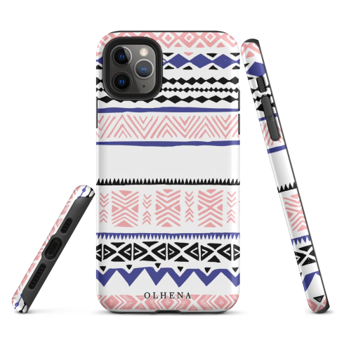 Tough Case - iPhone - Mosaic Signature (iPhone 11 Pro Max) - Olhena | Premium Phone Cases & Tech Accessories