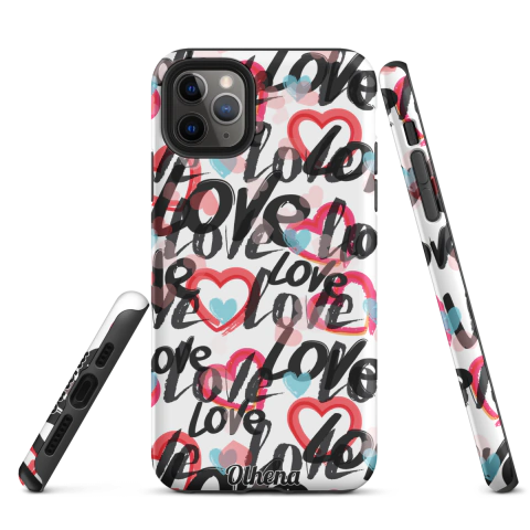 Tough Case - iPhone - New Hearts (iPhone 11 Pro Max) - Olhena | Premium Phone Cases & Tech Accessories