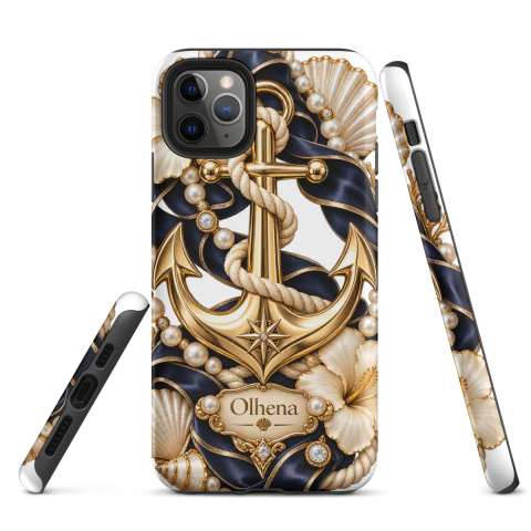 Tough Case - iPhone - Ancora Essência (iPhone 11 Pro Max) - Olhena | Premium Phone Cases & Tech Accessories