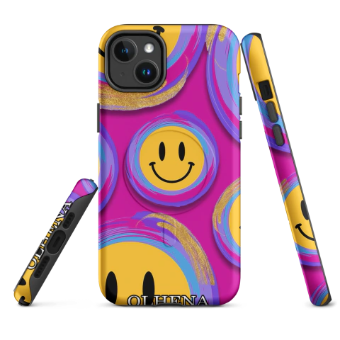 Case Tough MagSafe - iPhone - Emoji Studio (iPhone 14 Plus) - Olhena | Premium Phone Cases & Tech Accessories