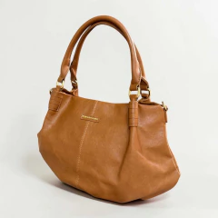 Bolsa de Ombro Hobo Grande em PU acompanha alça longa removivel - Pavão de Ouro - comprar online