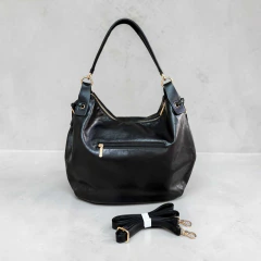 Bolsa Hobo Grande em PU acompanha alça longa removivel - Pavão de Ouro - loja online