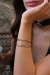 Pulseira Bracelete Ondulado Feminino Banhado a Ródio - comprar online