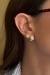 Kit Brincos Minimalistas Duo Elegance Banhado a Ouro