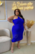 Vestido Trico Com Flor Bordado