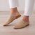Zueco Diana Beige (reptil)